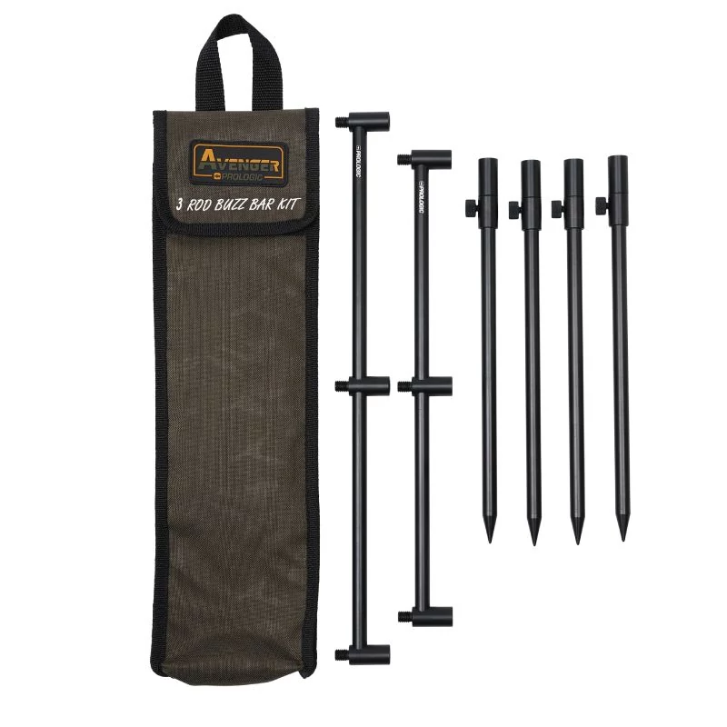 Prologic Avenger Buzz Bar Kit 3 Rod 3 botos leszúró készlet
