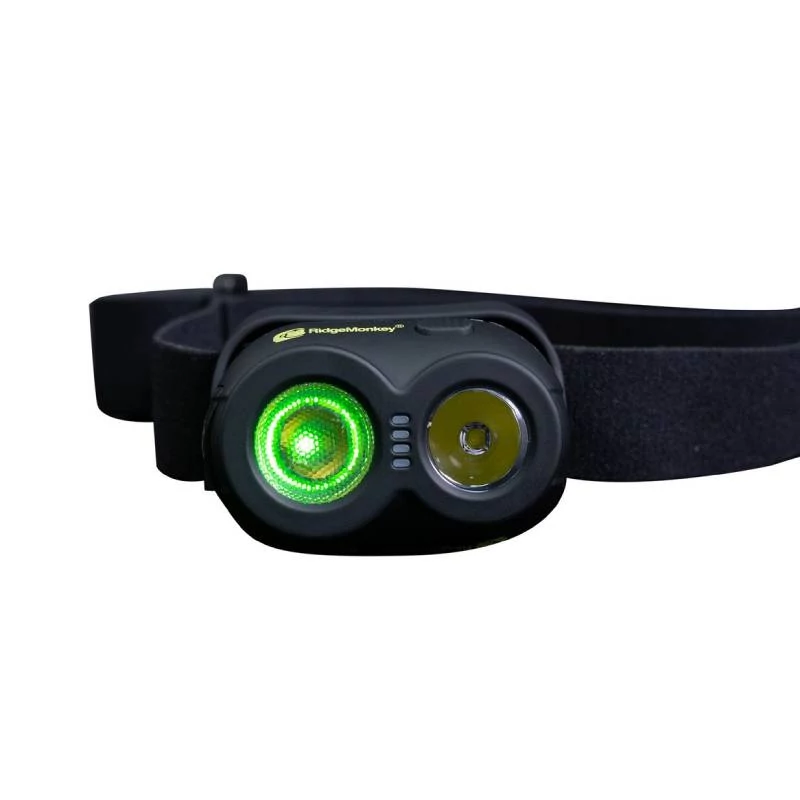 RidgeMonkey VRH150X USB Headtorch tölthető fejlámpa