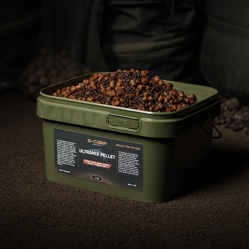 S-Carp Ultramix pellet + Robin Red