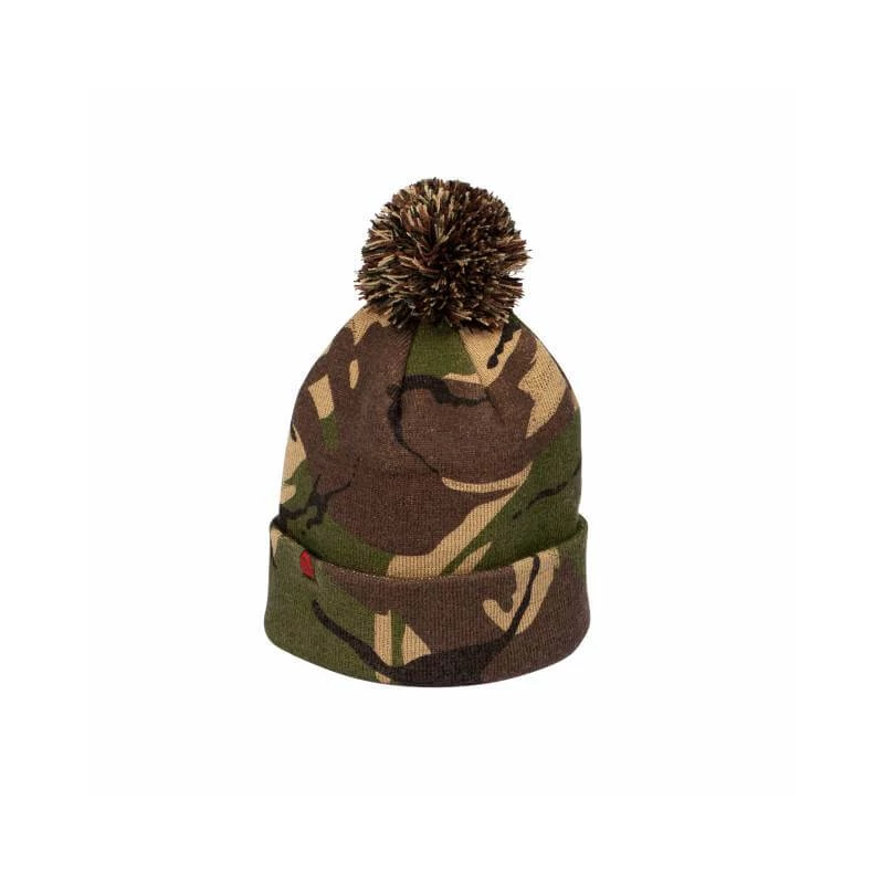 Trakker Camo Bobble Beanie téli sapka