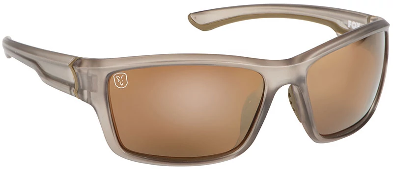 Fox Avius® Wraps Trans Khaki Frame/Brown Mirror Lens napszemüveg