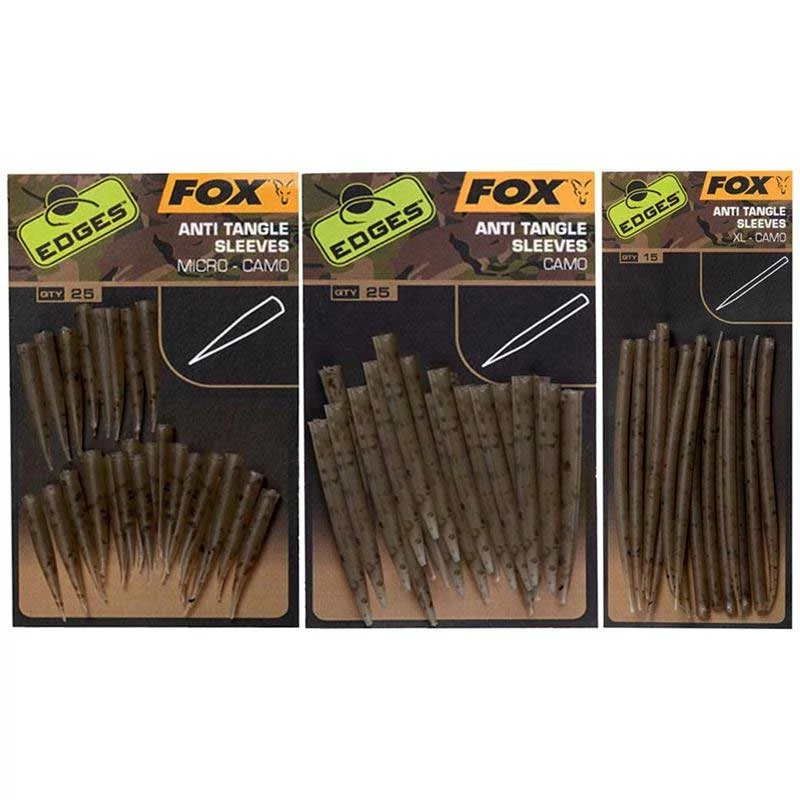 Fox Edges Camo Anti Tangle Sleeves gubancgátló hüvely