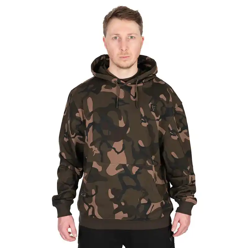 Fox LW Camo pullover Hoody kapucnis felső