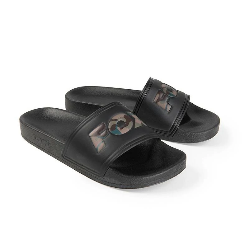 Fox Sliders Black Camo papucs