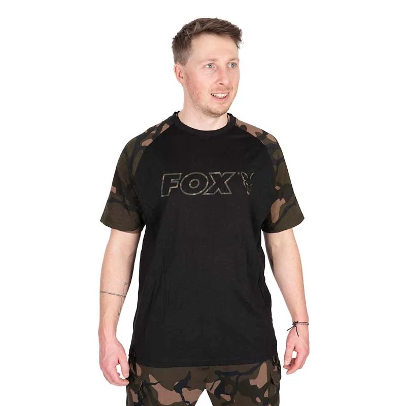 Fox Black / Camo Outline T póló